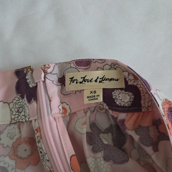 For Love & Lemons Magnolia Maxi Dress SZ XS - Picture 10 of 12